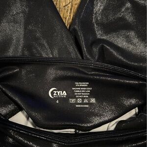 Zyia Active Women's Black Leggings